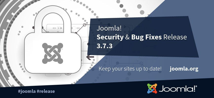 Joomla! 3.7.3 Released