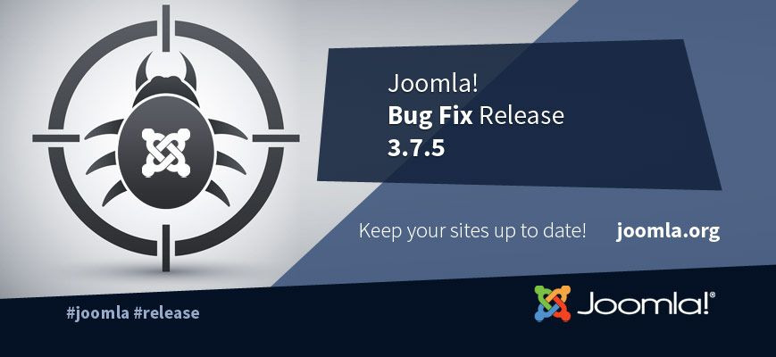 Joomla! 3.7.5 Released
