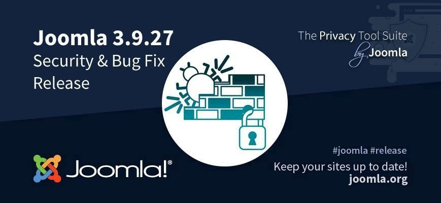 Joomla! 3.9.27 Released