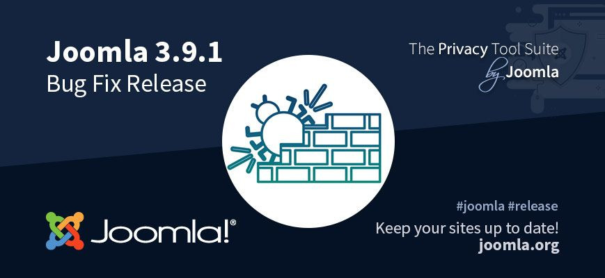 Joomla! 3.9.1 Released