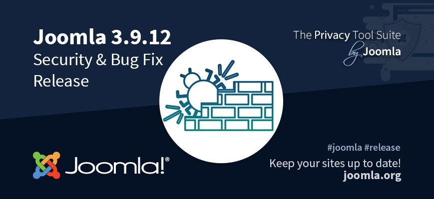 Joomla! 3.9.12 Released