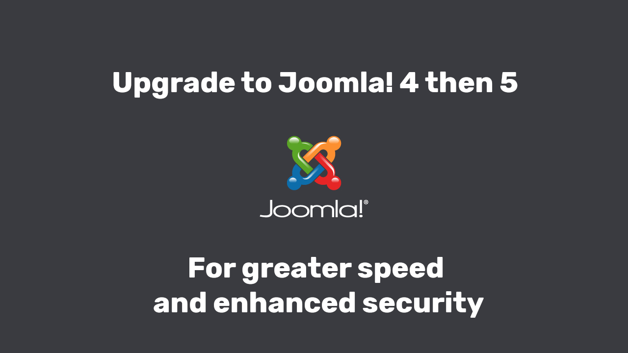 Upgrade your Joomla 3 Website to Joomla 4 or 5