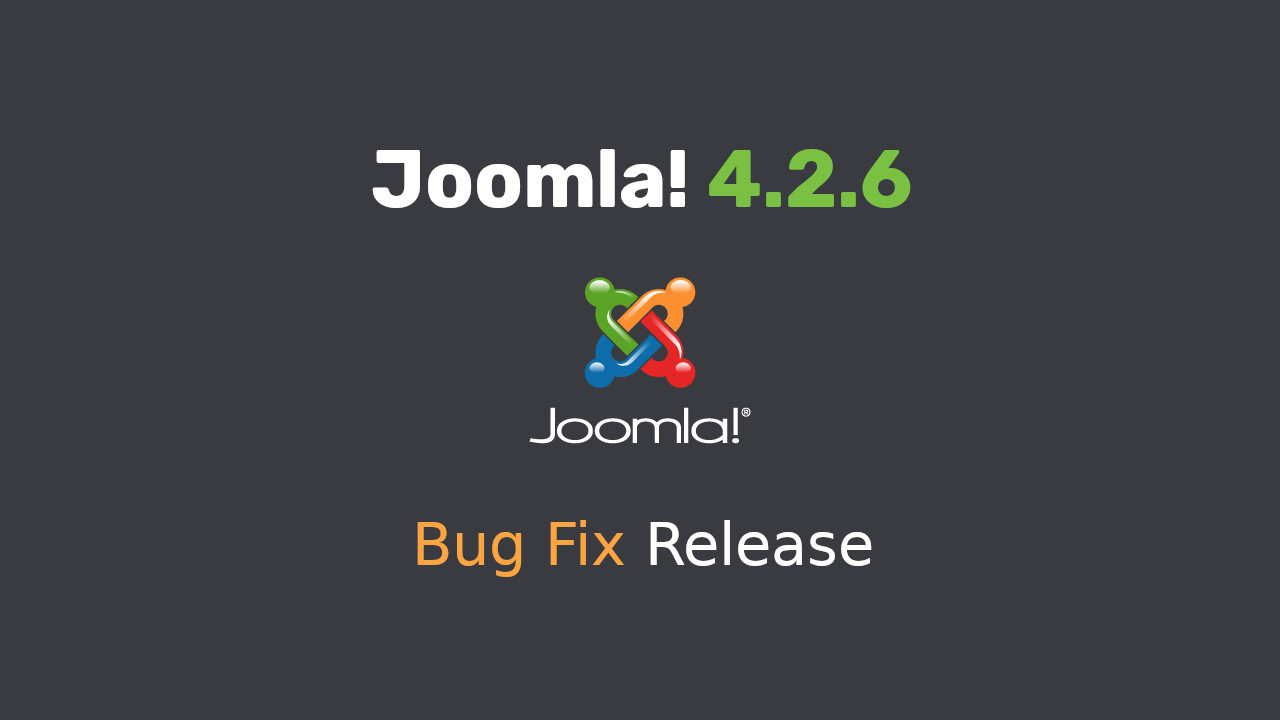 Joomla 4.2.6 Released