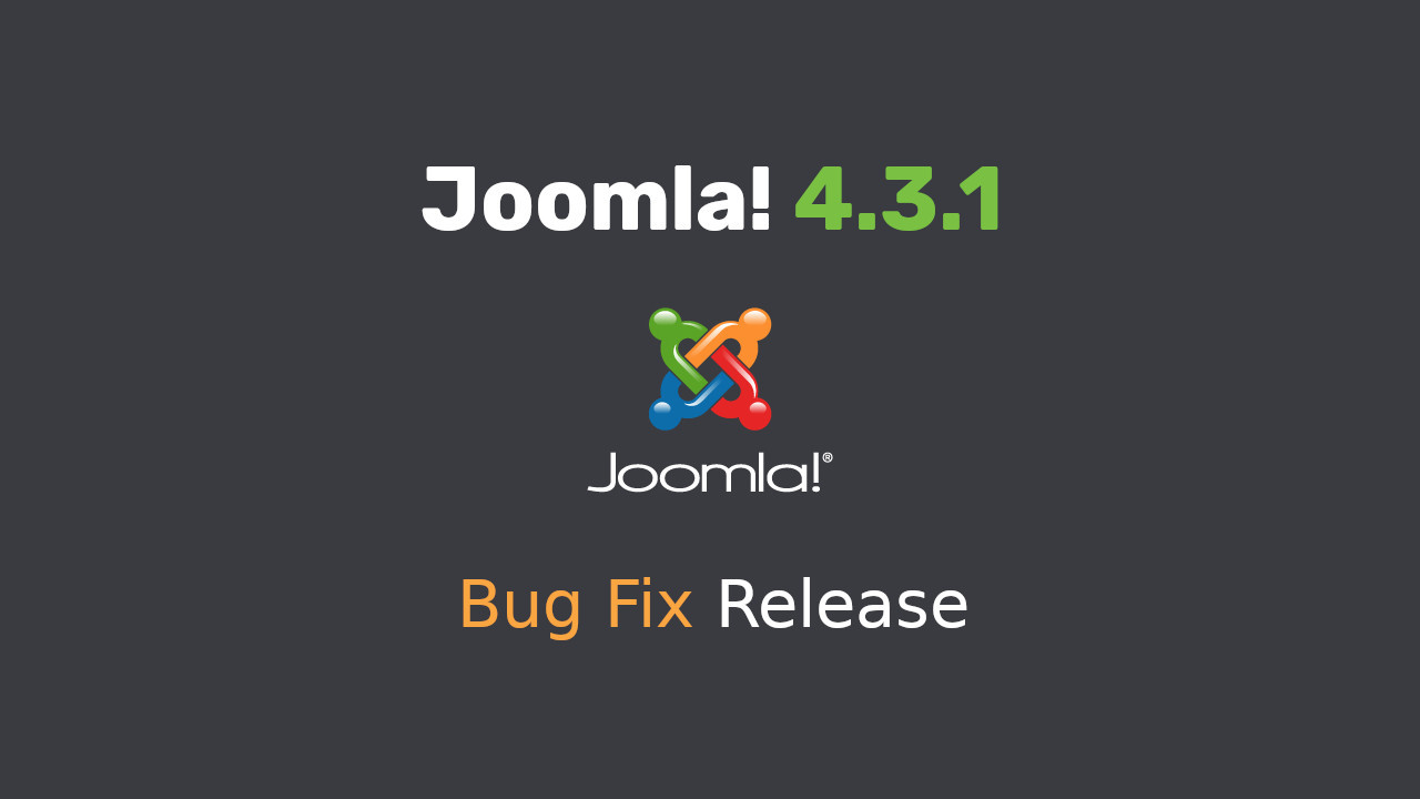 Joomla! 4.3.1 Released