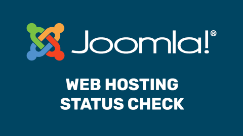 Free Joomla Website Hosting Status Check